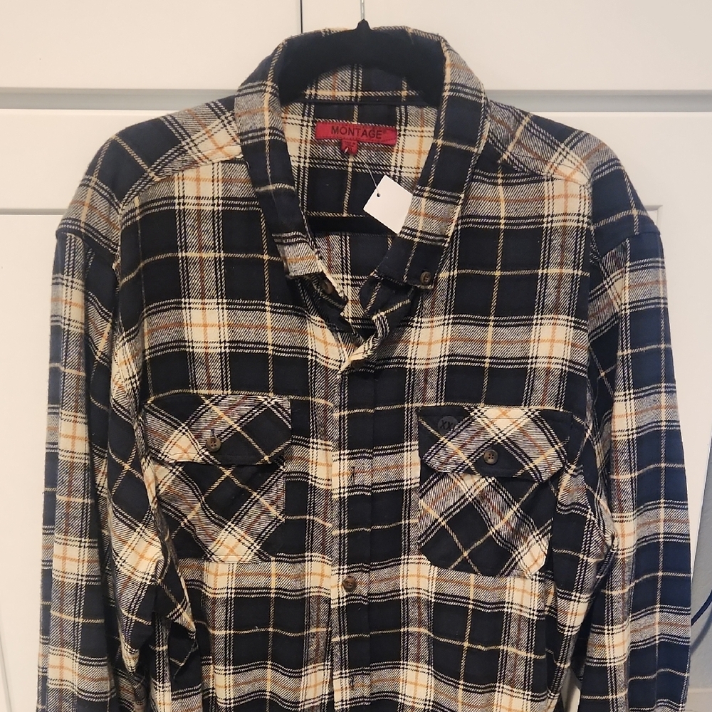 Montage Plaid Flannel Shirt